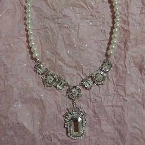 RSVP Silver Necklace | Ivory | Diamond